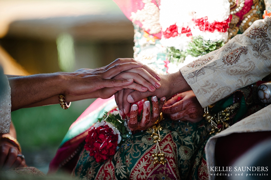 unique indian bridal portrait, henna bridal portrait, indian wedding hands